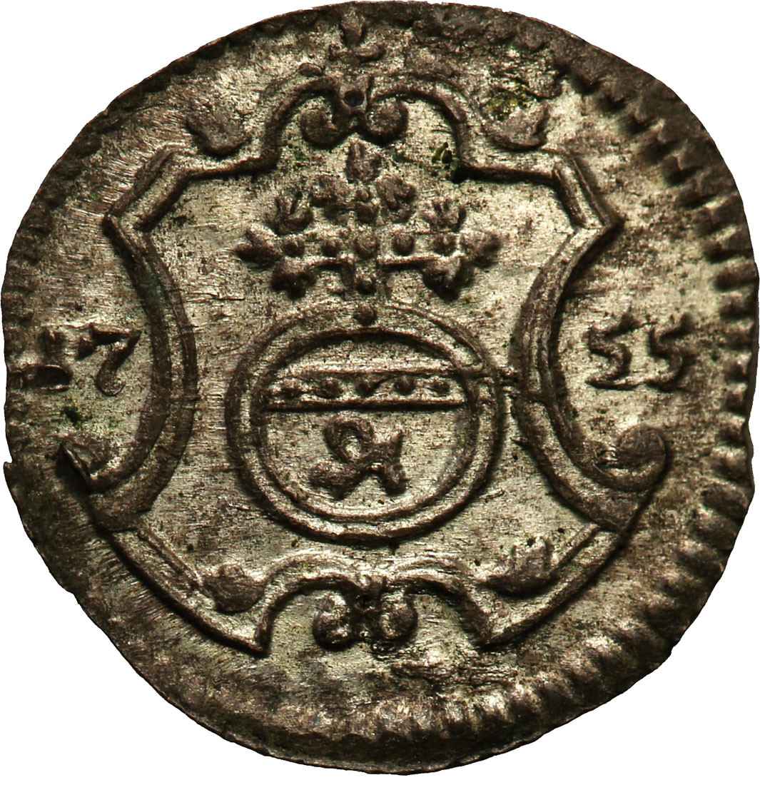 August III Sas. Halerz 1755 FWôF, Drezno